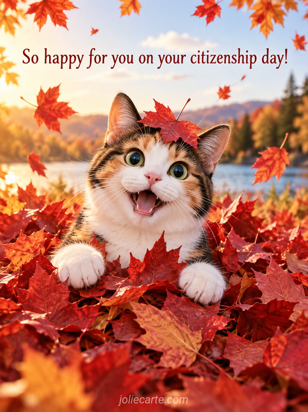 So happy for you on your citizenship day! - Image