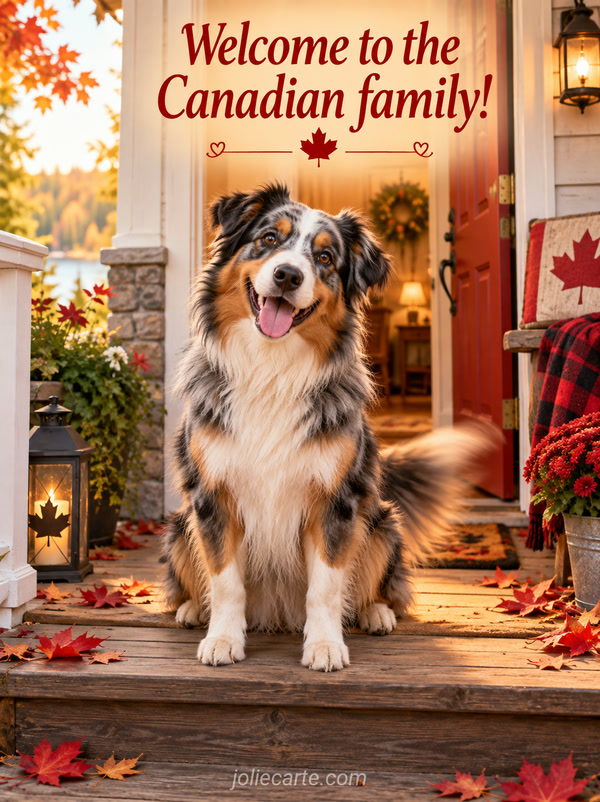 Welcome to the Canadian family! - Image