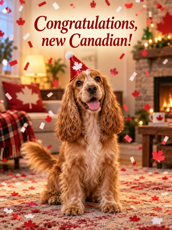 Congratulations, new Canadian! - Image
