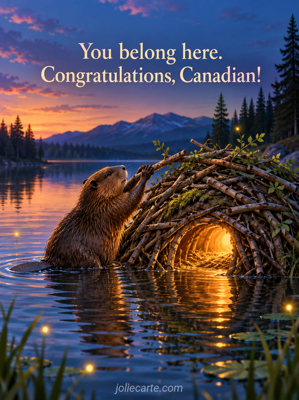 You belong here. Congratulations, Canadian! - Image