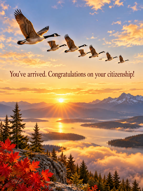 You've arrived. Congratulations on your citizenship! - Image