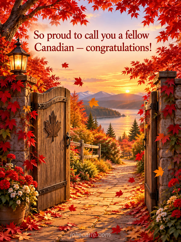 So proud to call you a fellow Canadian — congratulations! - Image