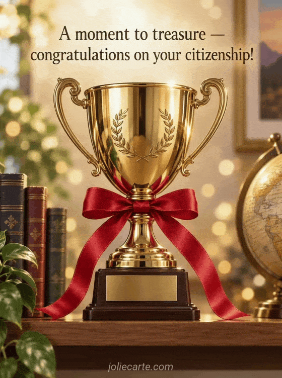 A moment to treasure — congratulations on your citizenship! - GIF