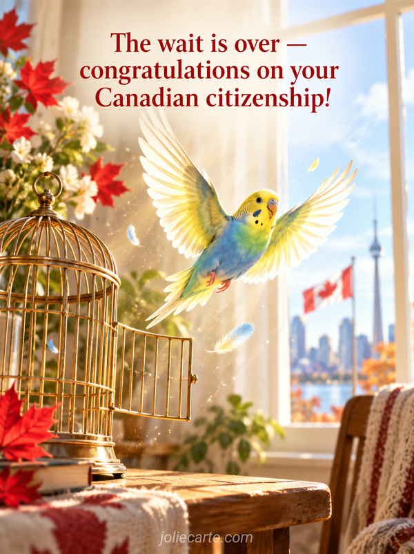 The wait is over — congratulations on your Canadian citizenship! - Image
