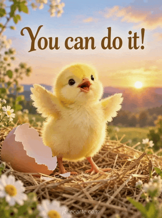 You can do it! - GIF