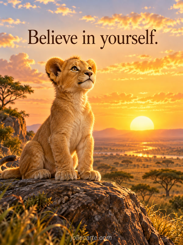Believe in yourself. - Image