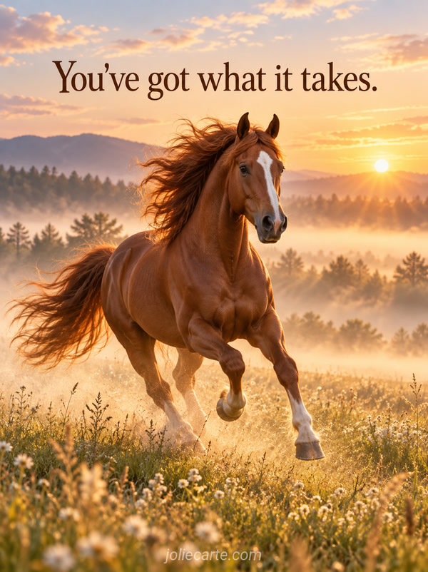 You've got what it takes. - Image
