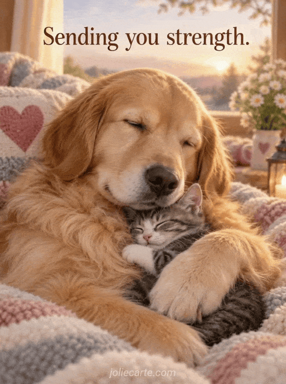 Sending you strength. - GIF