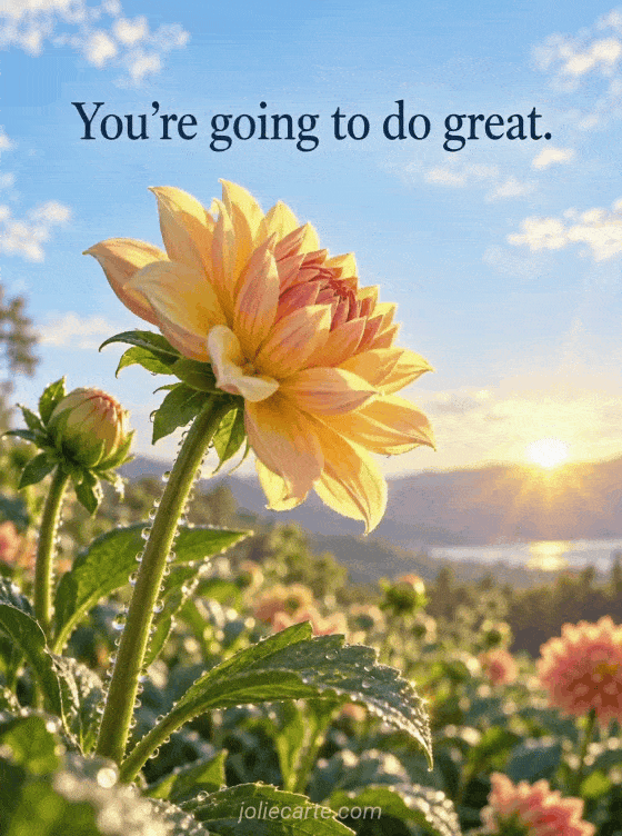 You're going to do great. - GIF