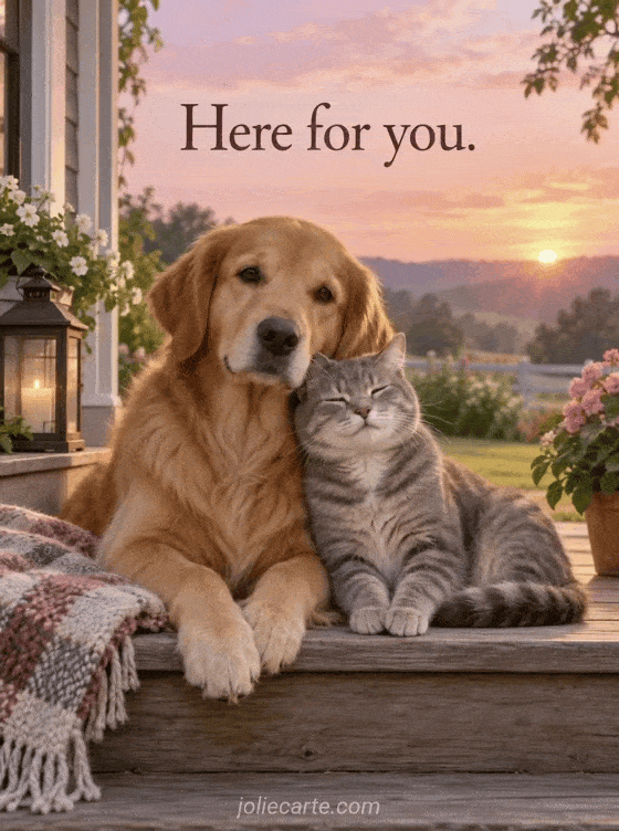 Here for you. - GIF