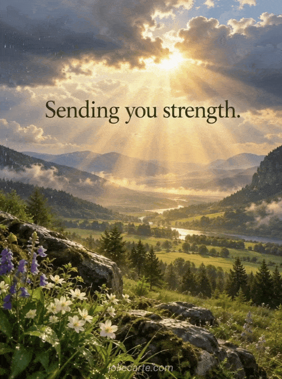 Sending you strength. - GIF