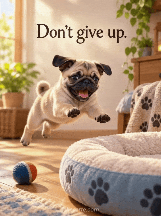 Don't give up. - GIF