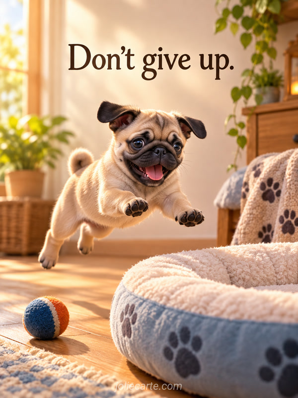 Don't give up. - Image