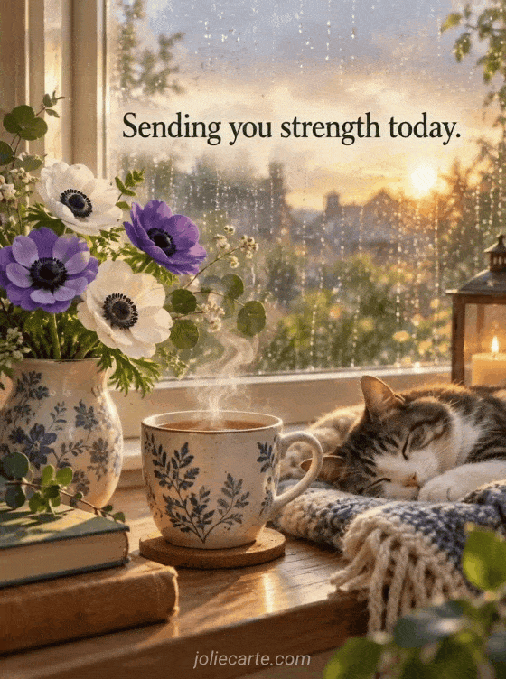 Sending you strength today. - GIF