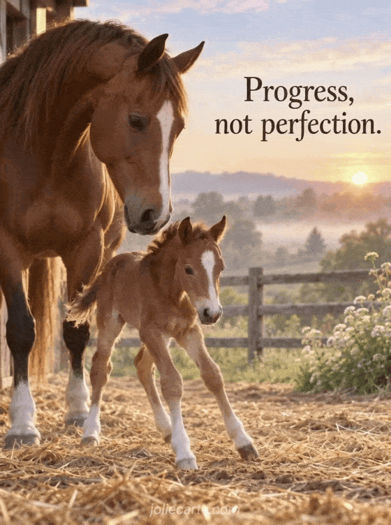 Progress, not perfection. - GIF