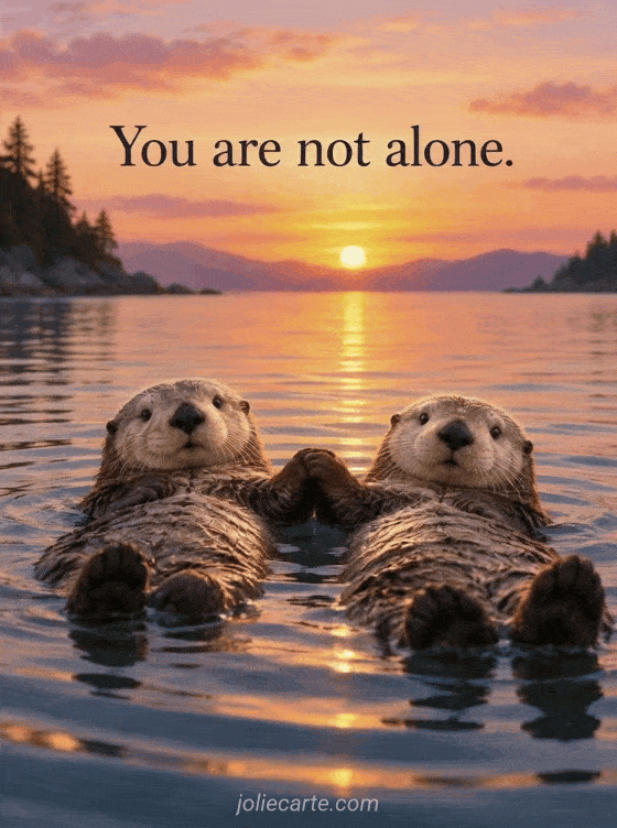 You are not alone. - GIF