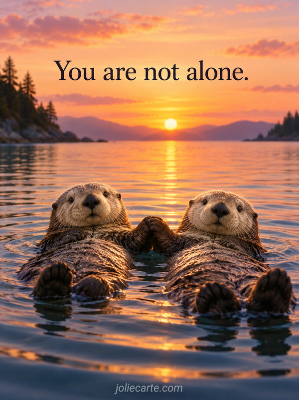 You are not alone. - Image