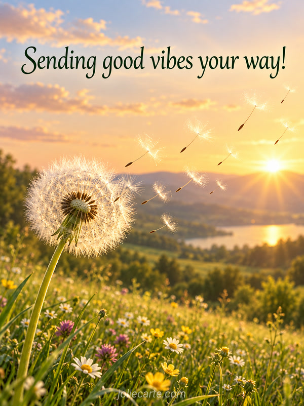 Sending good vibes your way! - Image