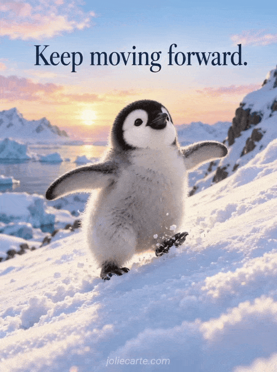 Keep moving forward. - GIF
