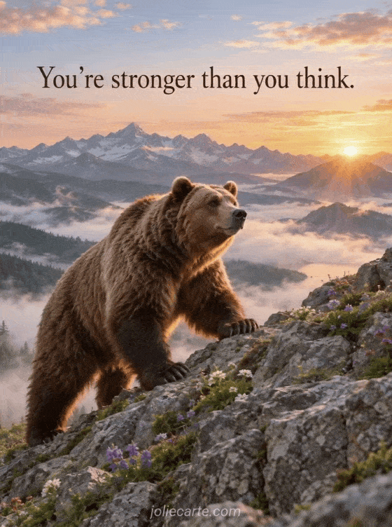 You're stronger than you think. - GIF