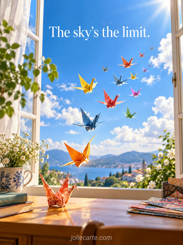The sky's the limit. - Image