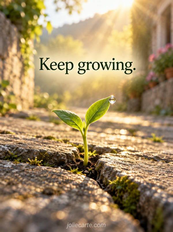 Keep growing. - Image