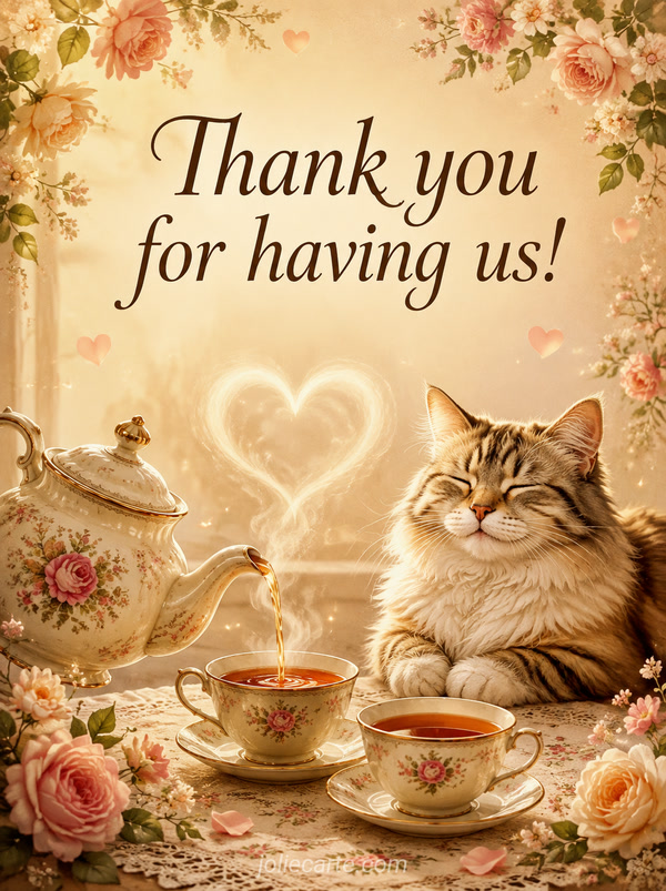 Thank you for having us! - Image