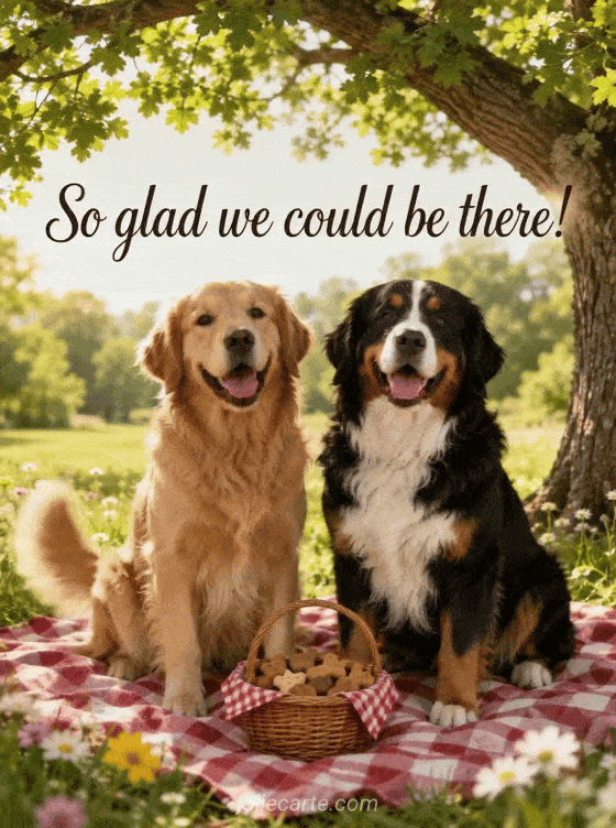 So glad we could be there! - GIF