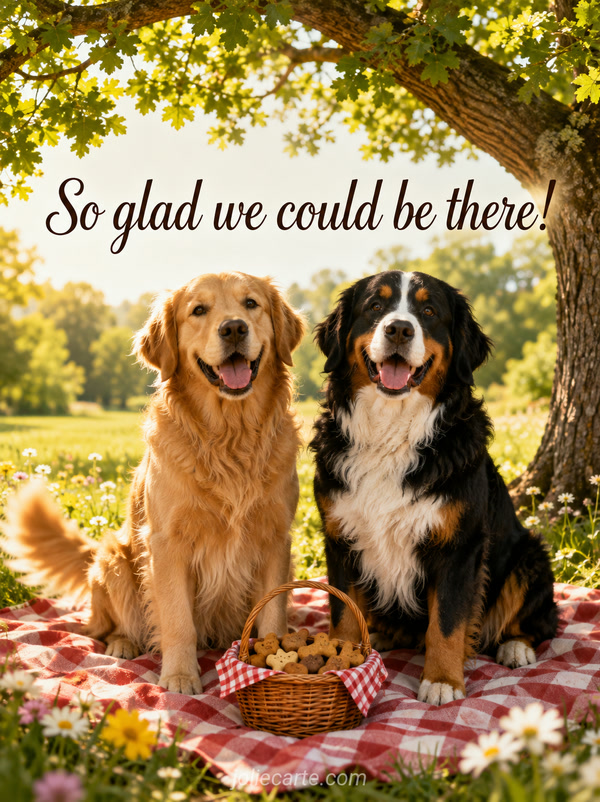 So glad we could be there! - Image