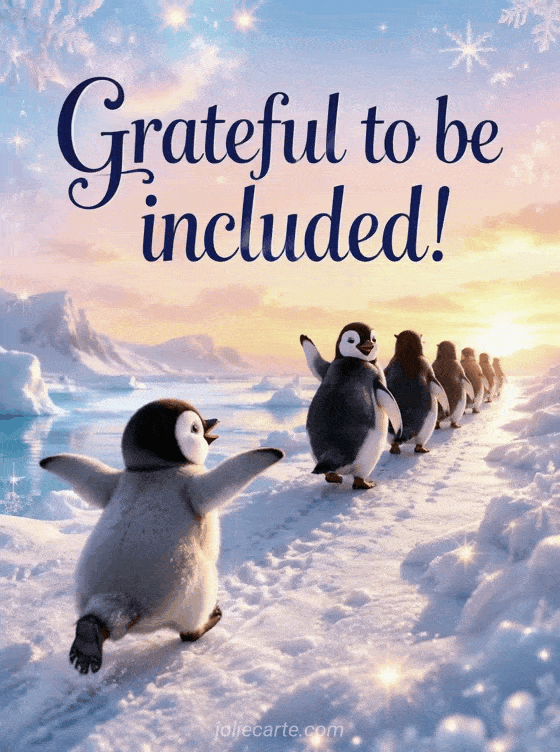Grateful to be included! - GIF