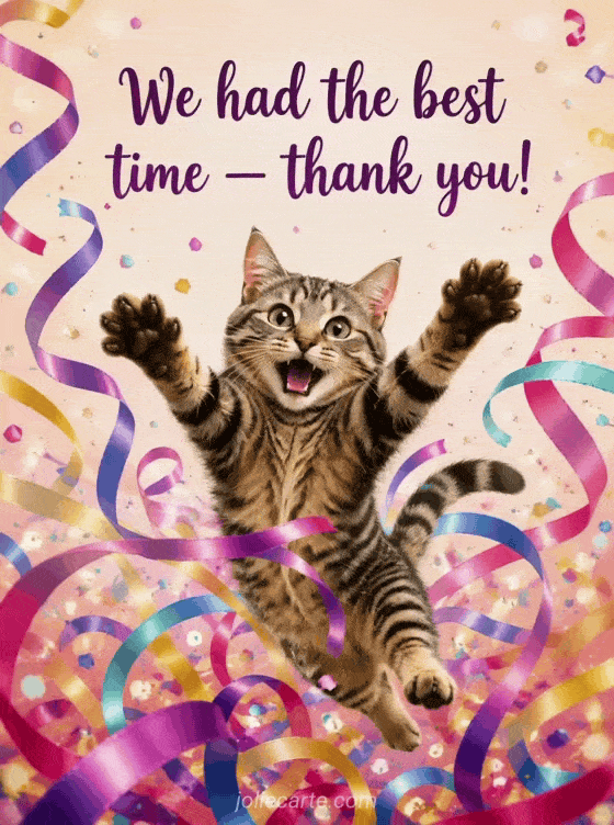 We had the best time — thank you! - GIF