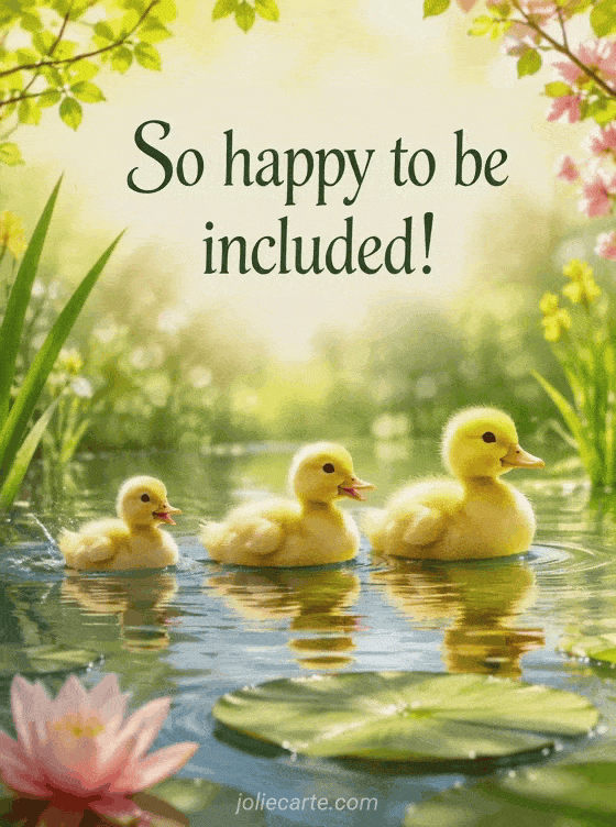 So happy to be included! - GIF