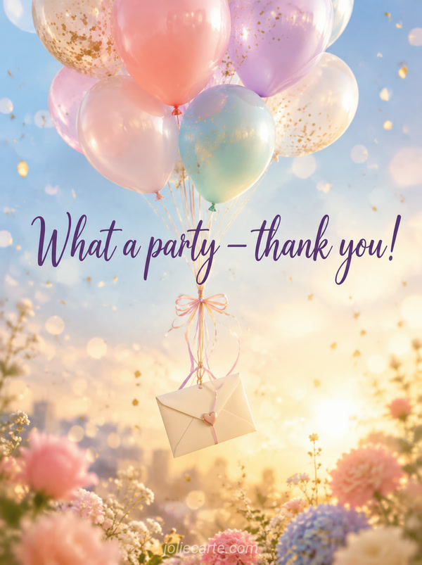 What a party — thank you! - Image