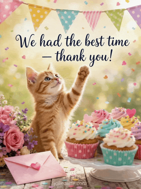 We had the best time — thank you! - GIF