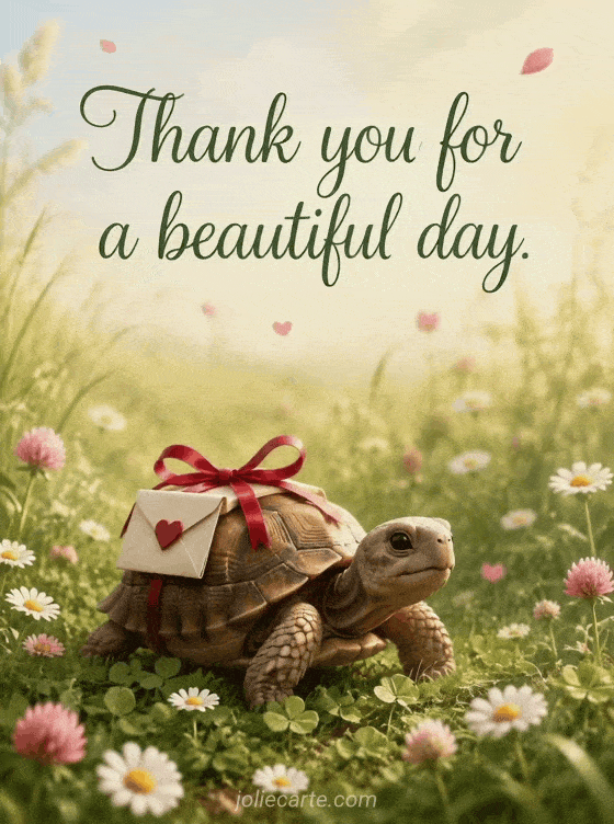 Thank you for a beautiful day. - GIF