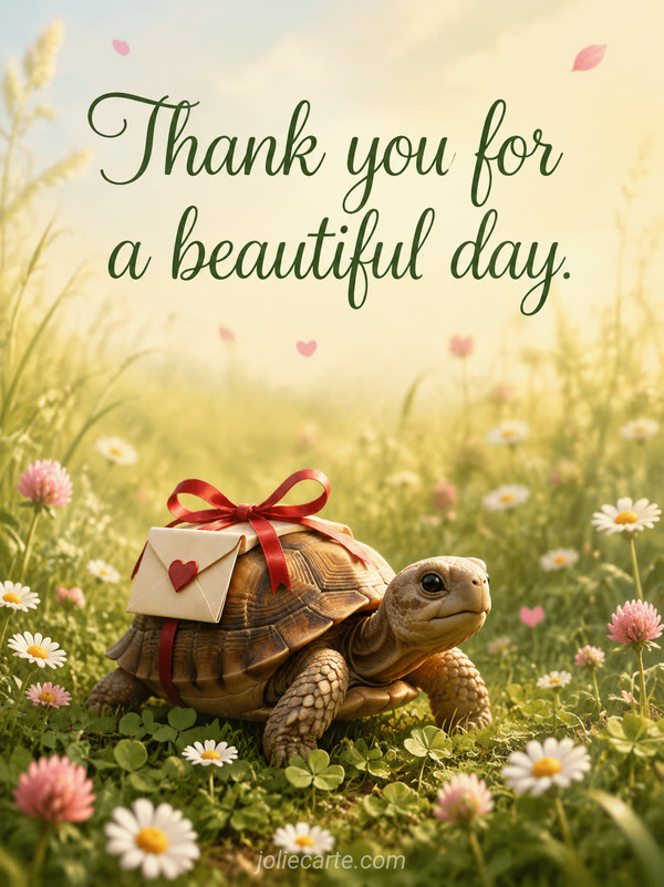 Thank you for a beautiful day. - Image