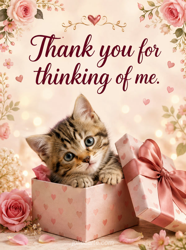 Thank you for thinking of me. - Image