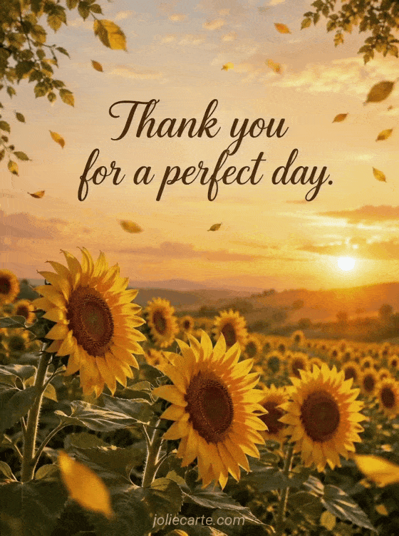 Thank you for a perfect day. - GIF