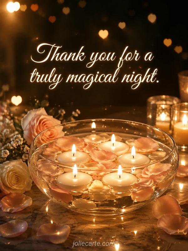 Thank you for a truly magical night. - Image