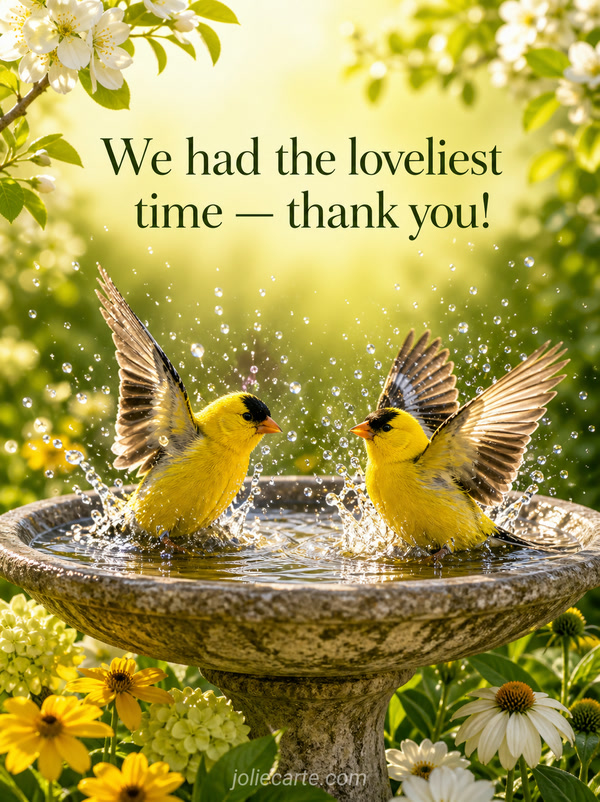 We had the loveliest time — thank you! - Image