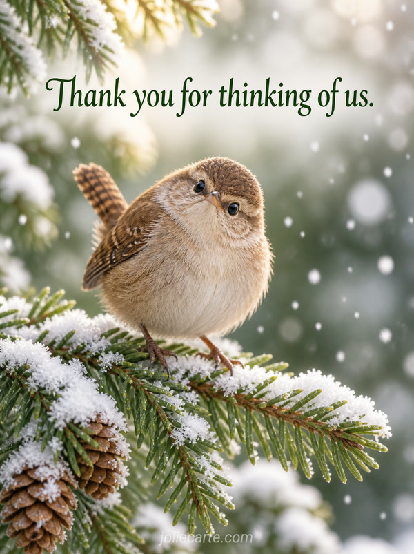Thank you for thinking of us. - Image