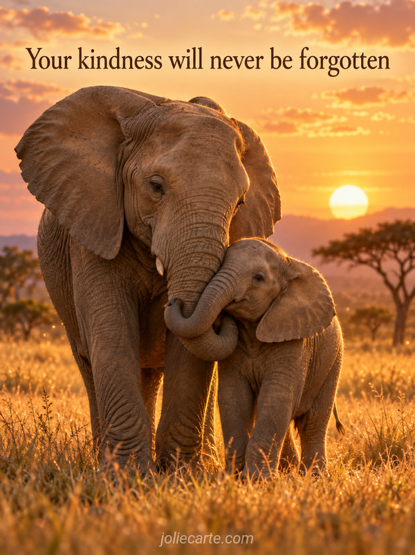 Your kindness will never be forgotten - Image