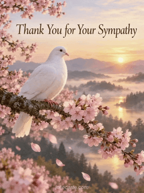 Thank You for Your Sympathy - GIF