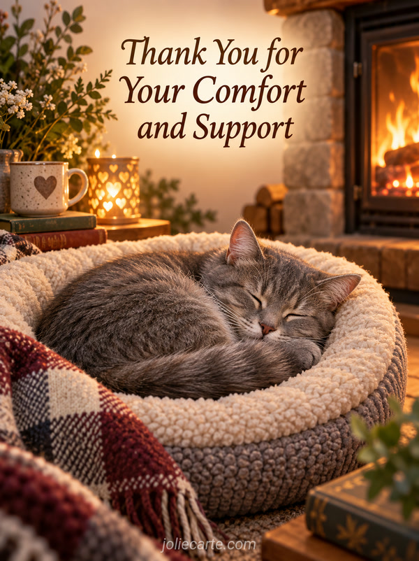 Thank You for Your Comfort and Support - Image