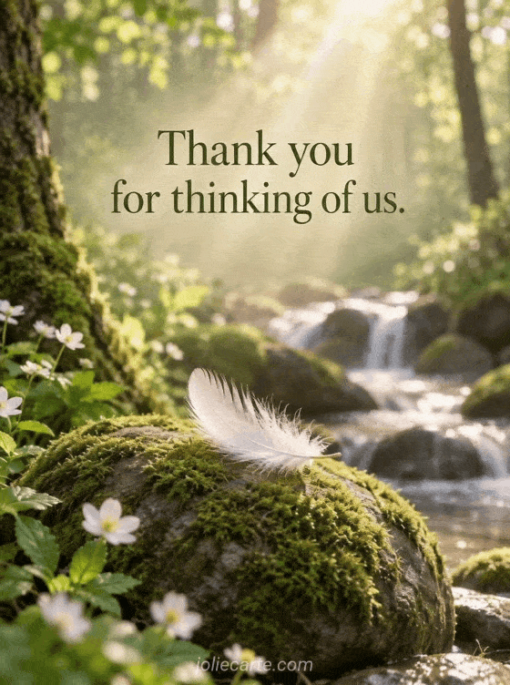 Thank you for thinking of us. - GIF