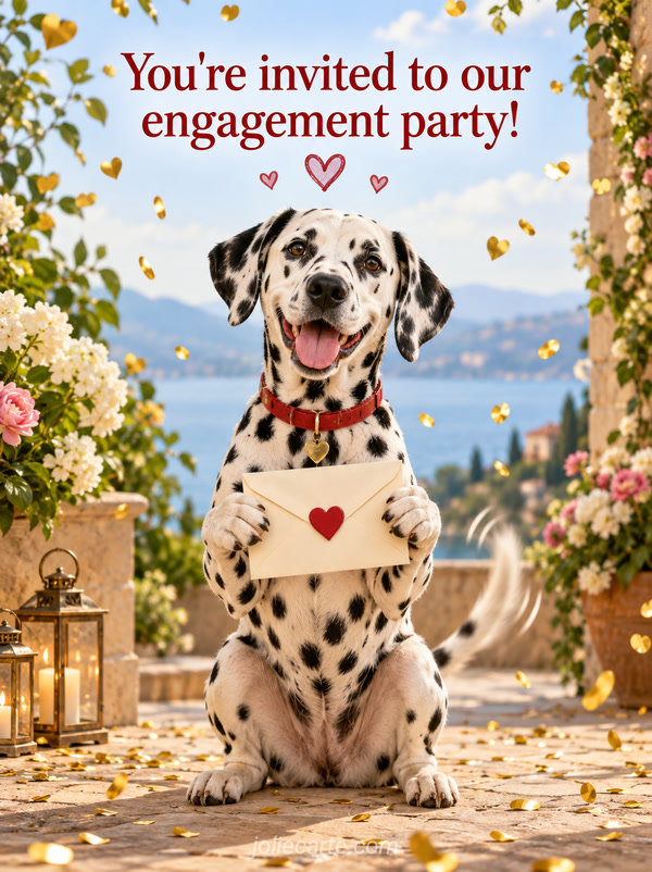 You're invited to our engagement party! - Image