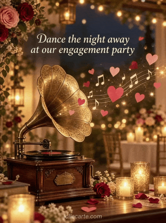 Dance the night away at our engagement party - GIF