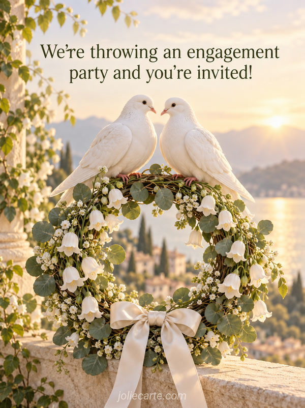 We're throwing an engagement party and you're invited! - Image