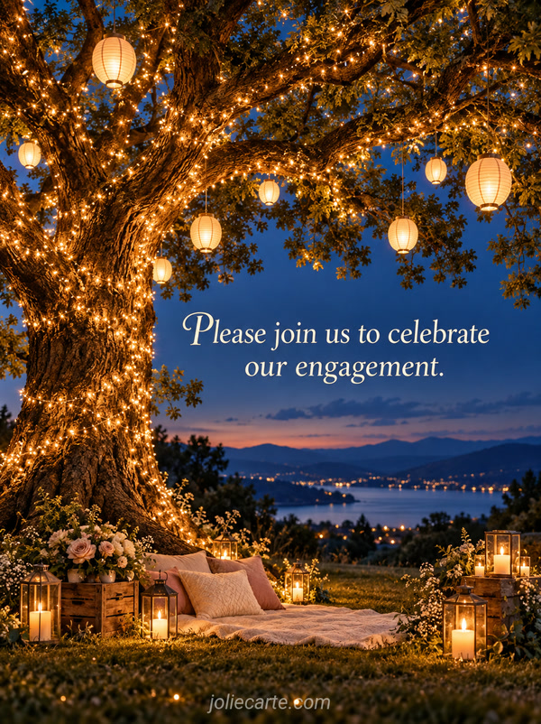 Please join us to celebrate our engagement. - Image