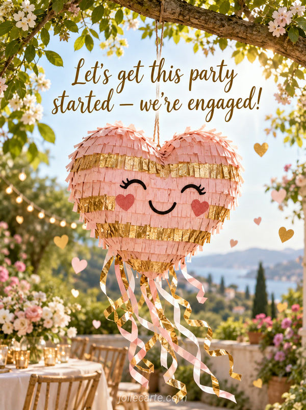 Let's get this party started — we're engaged! - Image
